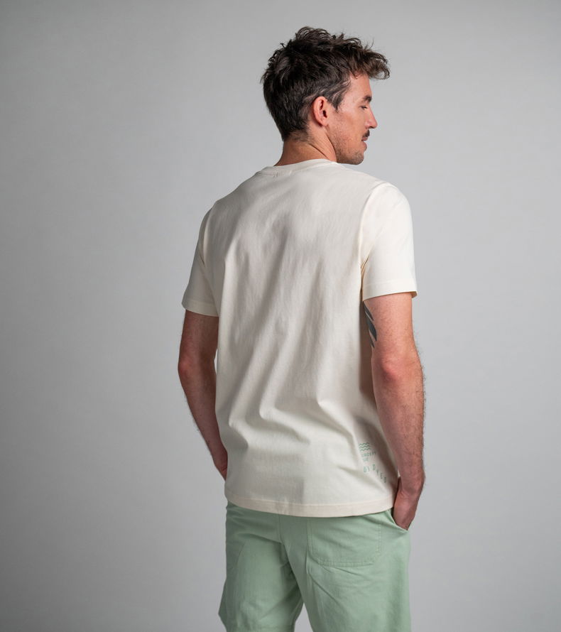 Tee SS CB undyed men - 106 undyed-cotton - 48/S