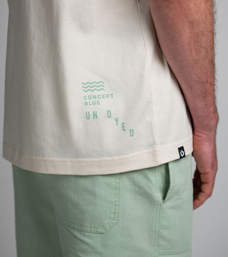 Tee SS CB undyed men - 106 undyed-cotton - 48/S