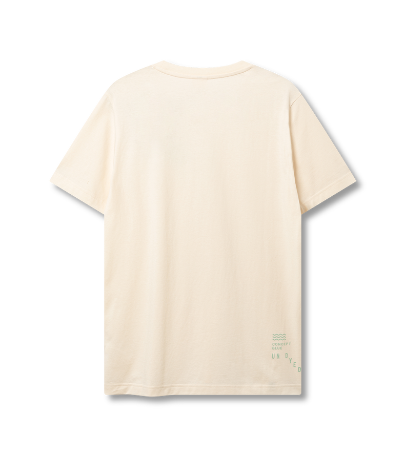 Tee SS CB undyed men - 106 undyed-cotton - 48/S