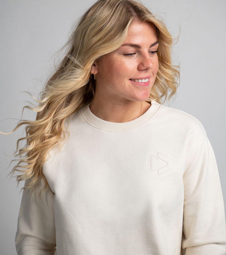 Sweater CB undyed women - 106 undyed-cotton - 34/XS