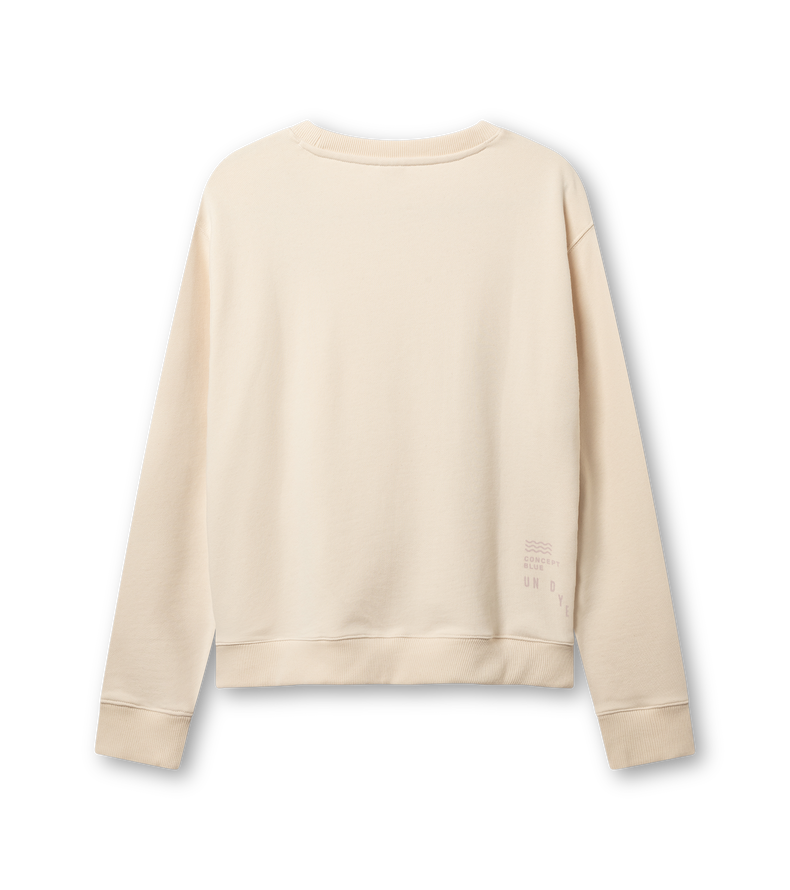Sweater CB undyed women - 106 undyed-cotton - 34/XS