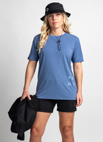 Tee DT Explore SS unisex - 731 blue-horizon - 48/S