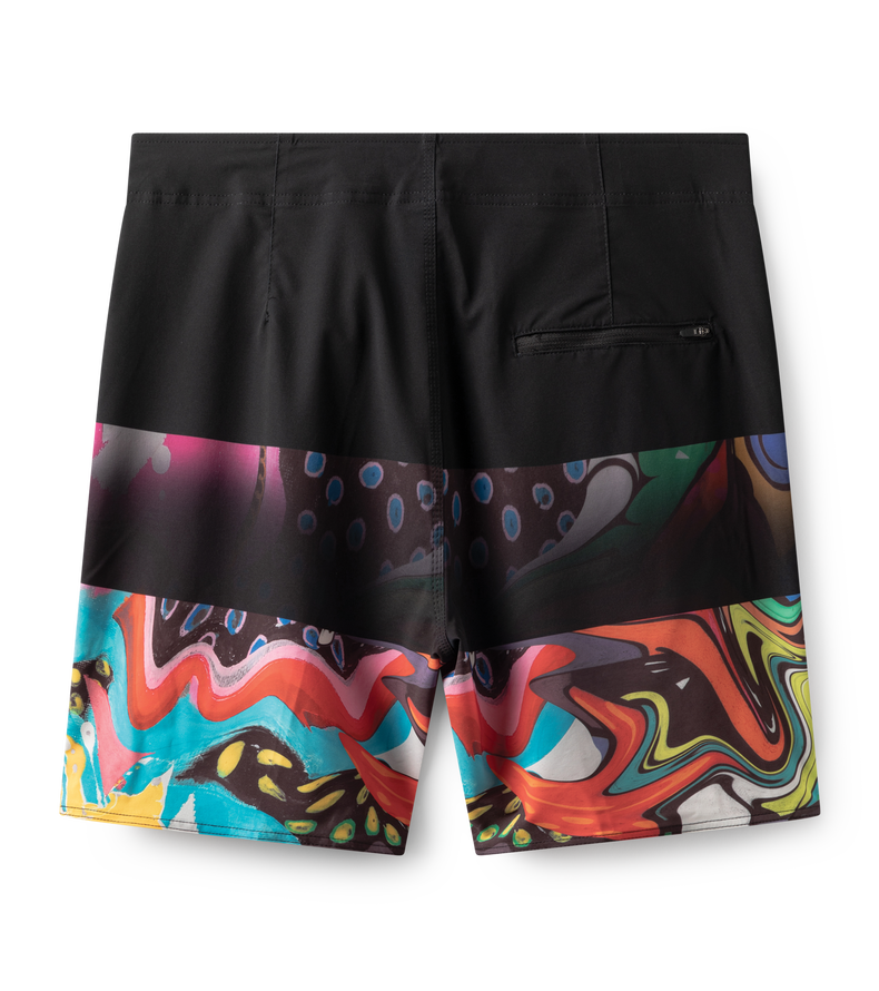Boardshorts DT 19inch men - 999 multicolor - 29/XS-S