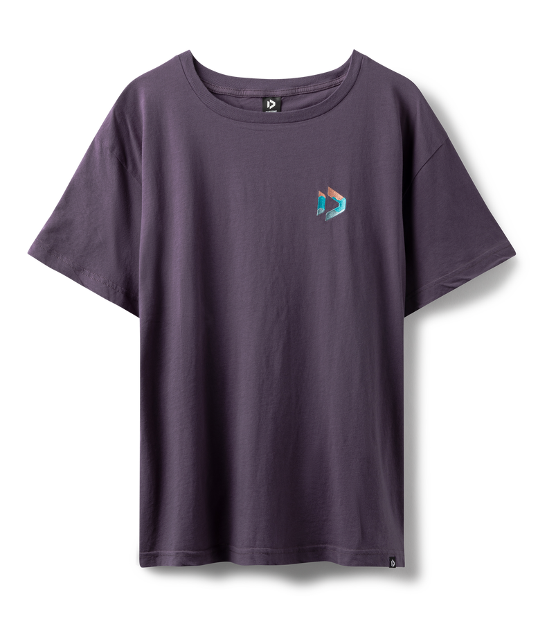 Tee Logo SS women - 204 sturdy-grey - 34/XS