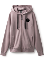 Hoody Team Zip women - 066 stormy-lavender - 34/XS