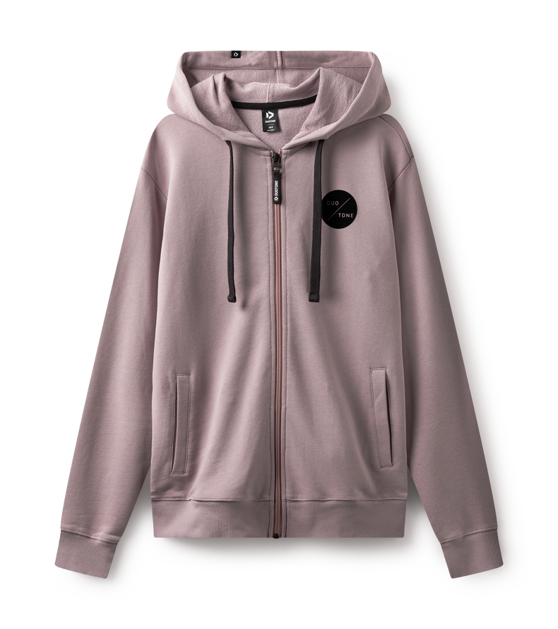 Hoody Team Zip women - 066 stormy-lavender - 34/XS