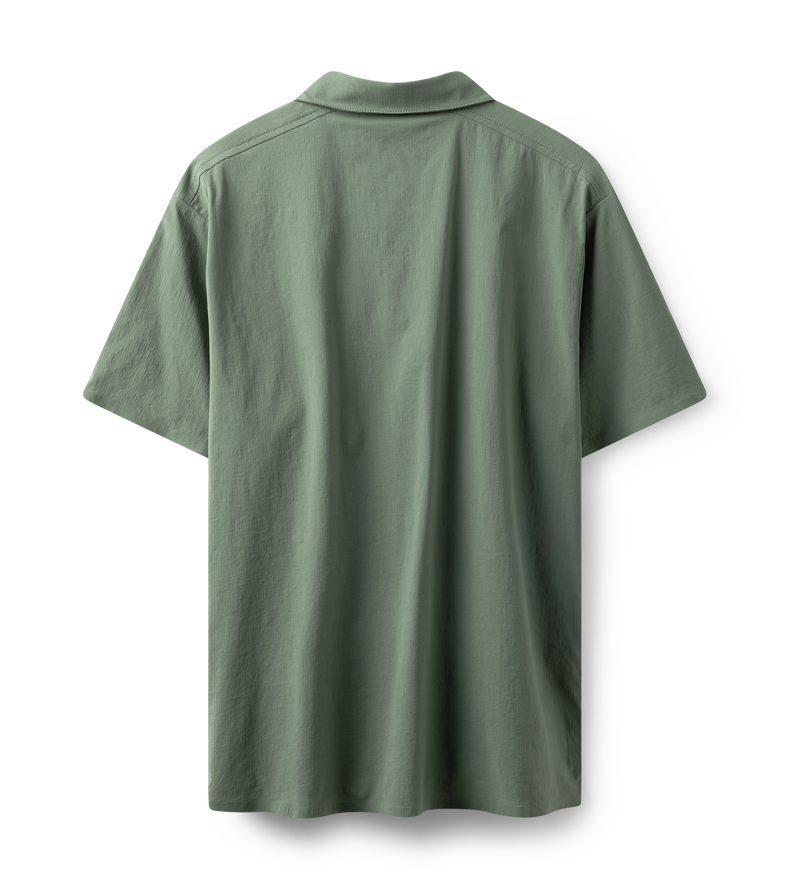 Shirt Wave SS unisex - 616 dusty-olive - 52/L