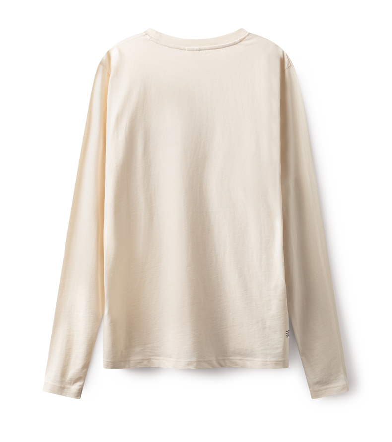 Tee Team LS undyed unisex - 106 undyed-cotton - 46/XS
