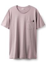 Tee Pocket SS men - 066 stormy-lavender - 48/S