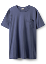 Tee Pocket SS men - 725 blue-indigo - 48/S