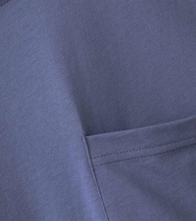 Tee Pocket SS men - 725 blue-indigo - 48/S