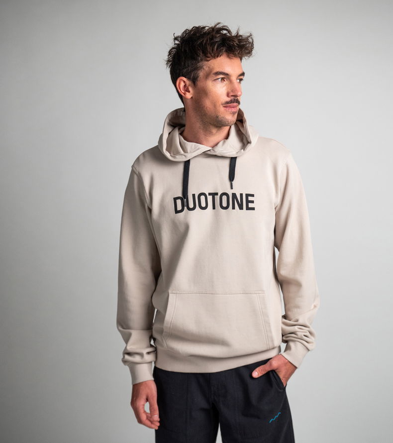 Hoody Logo unisex - 829 wet-sand - 46/XS