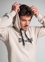 Hoody Logo unisex - 829 wet-sand - 46/XS