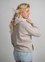 Hoody Logo unisex - 829 wet-sand - 50/M