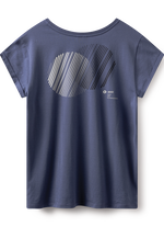 Tee Loop SS women - 725 blue-indigo - 34/XS