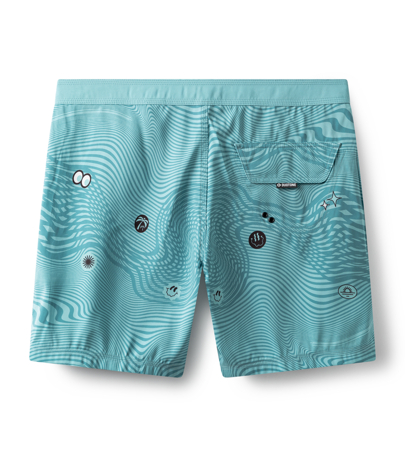 Boardshorts DT 17inch men - 605 aqua - 33/M-L