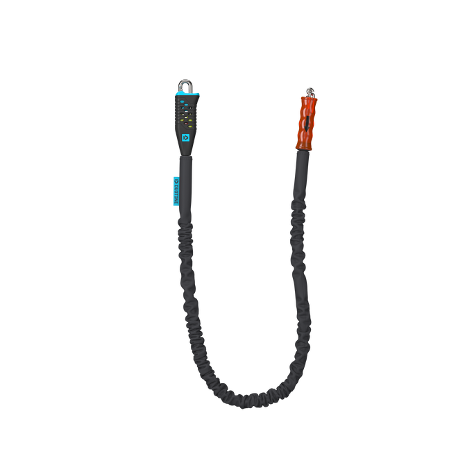 Neoprene covered Safety Leash (SS06-onw) - C70:grey - Onesize