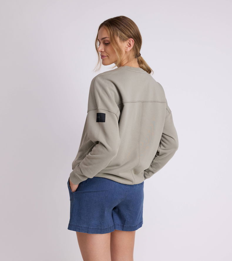 Sweater Explore unisex - 805 dusty-forrest - 44/XXS