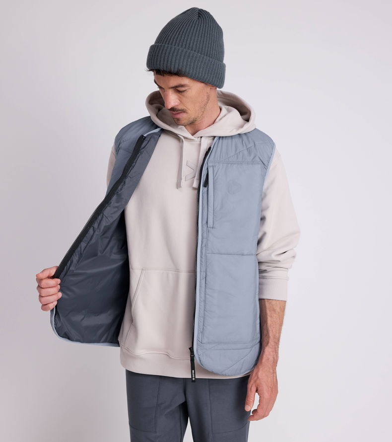Vest Insulated Explore unisex - 739 dusty-blue - 44/XXS