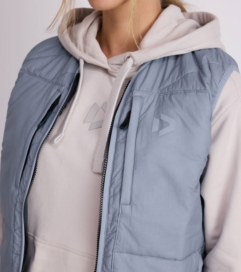 Vest Insulated Explore unisex - 739 dusty-blue - 44/XXS