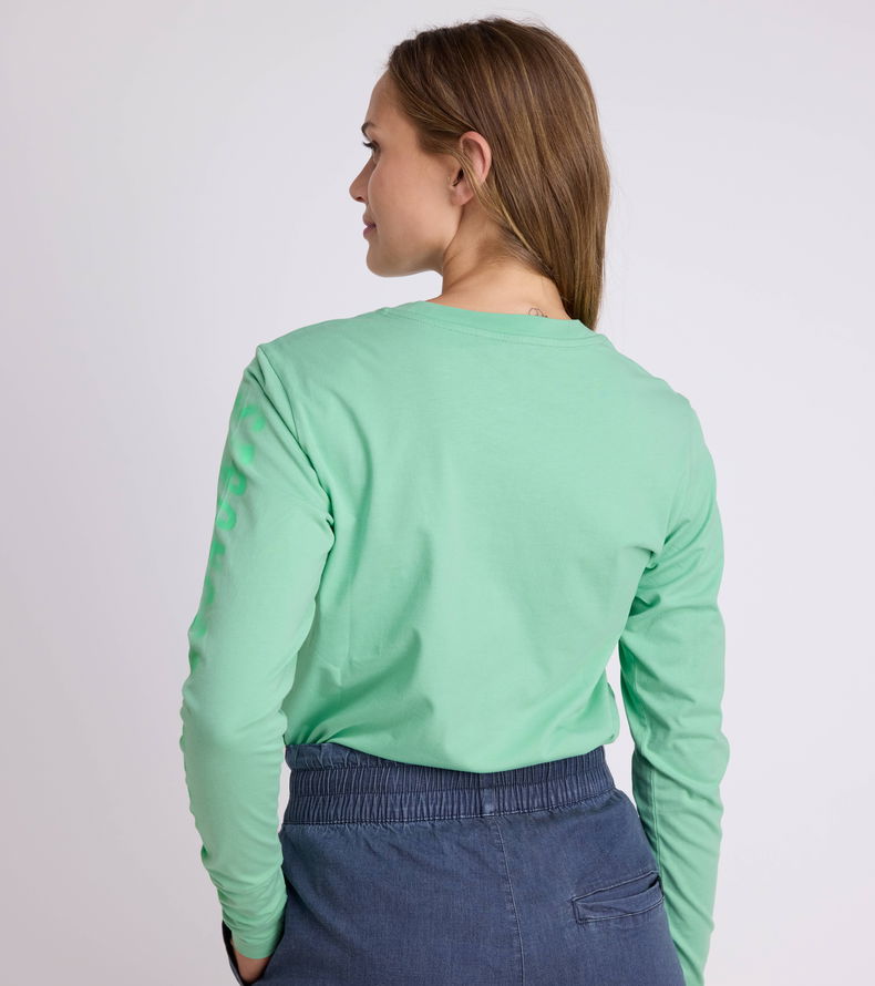 Longsleeve Originals Graphic unisex - 624 neptune-green - 44/XXS