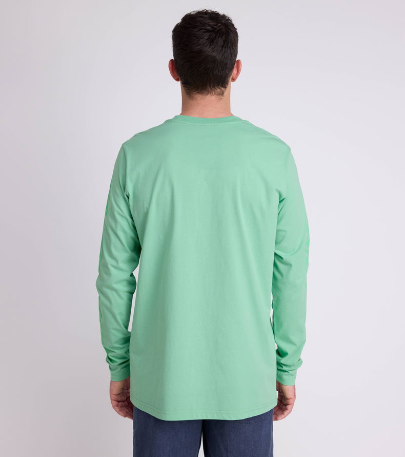 Longsleeve Originals Graphic unisex - 624 neptune-green - 44/XXS