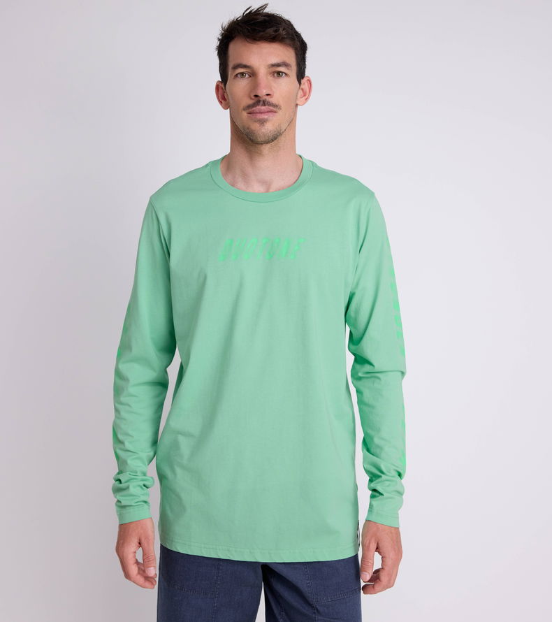 Longsleeve Originals Graphic unisex - 624 neptune-green - 44/XXS