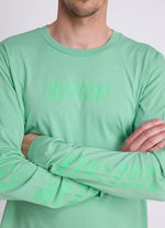 Longsleeve Originals Graphic unisex - 624 neptune-green - 44/XXS