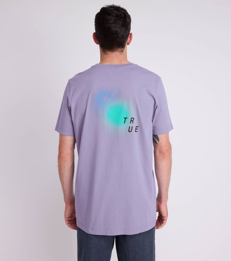 T-Shirt Originals Graphic men - 051 lilac-sepia - 48/S