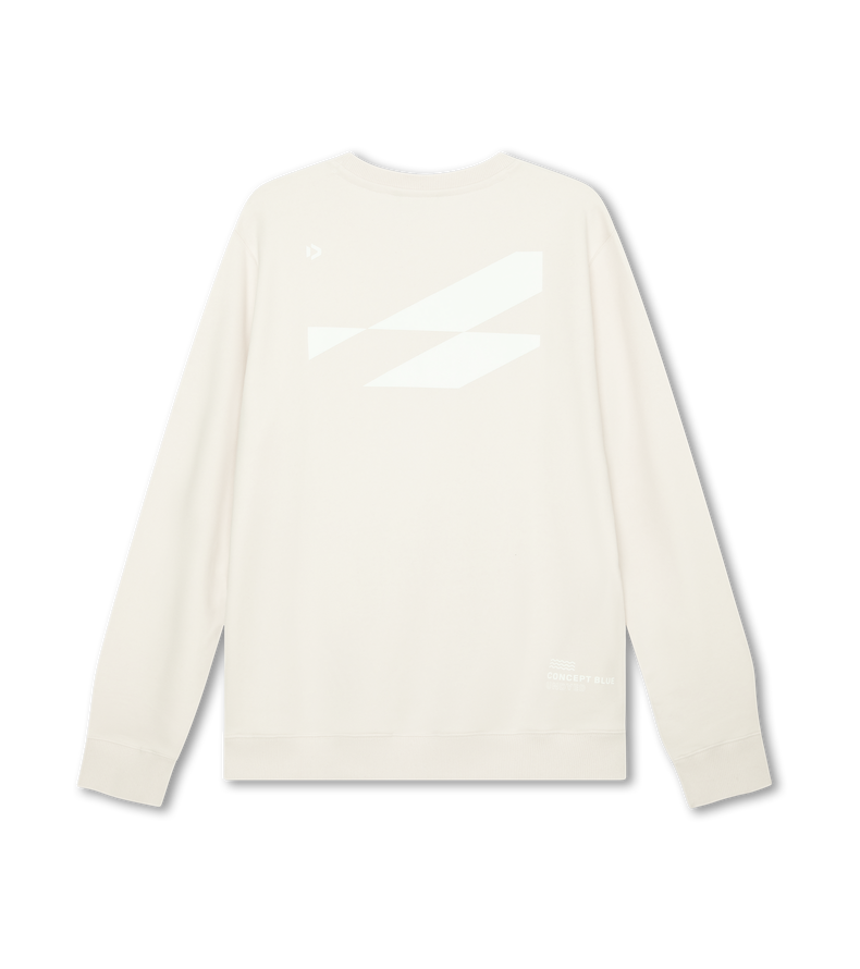 Sweater Concept Blue - 106 undyed-cotton - 48/S