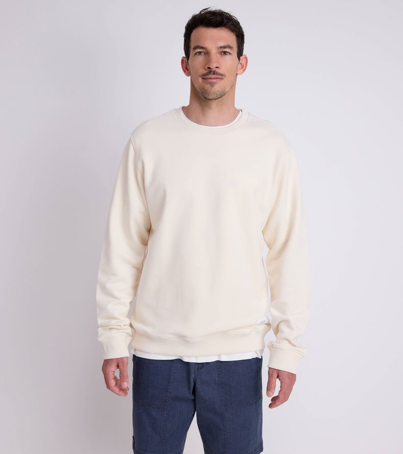 Sweater Concept Blue - 106 undyed-cotton - 48/S
