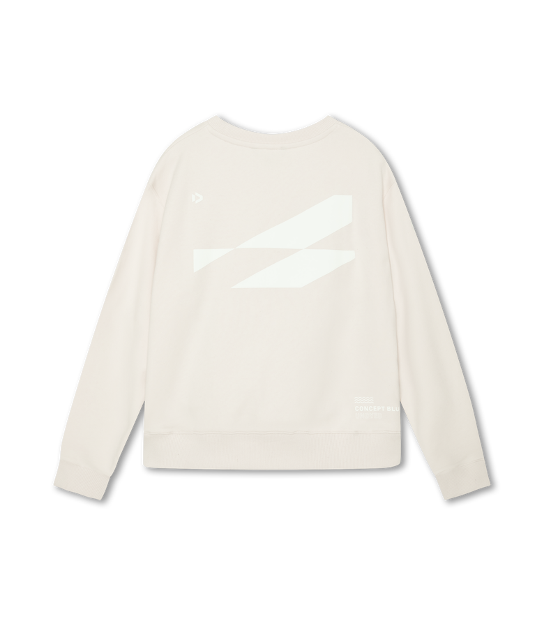 Sweater Concept Blue - 106 undyed-cotton - 34/XS