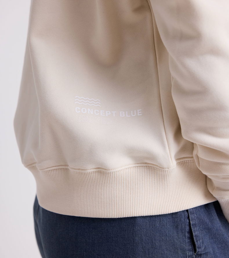 Sweater Concept Blue - 106 undyed-cotton - 34/XS