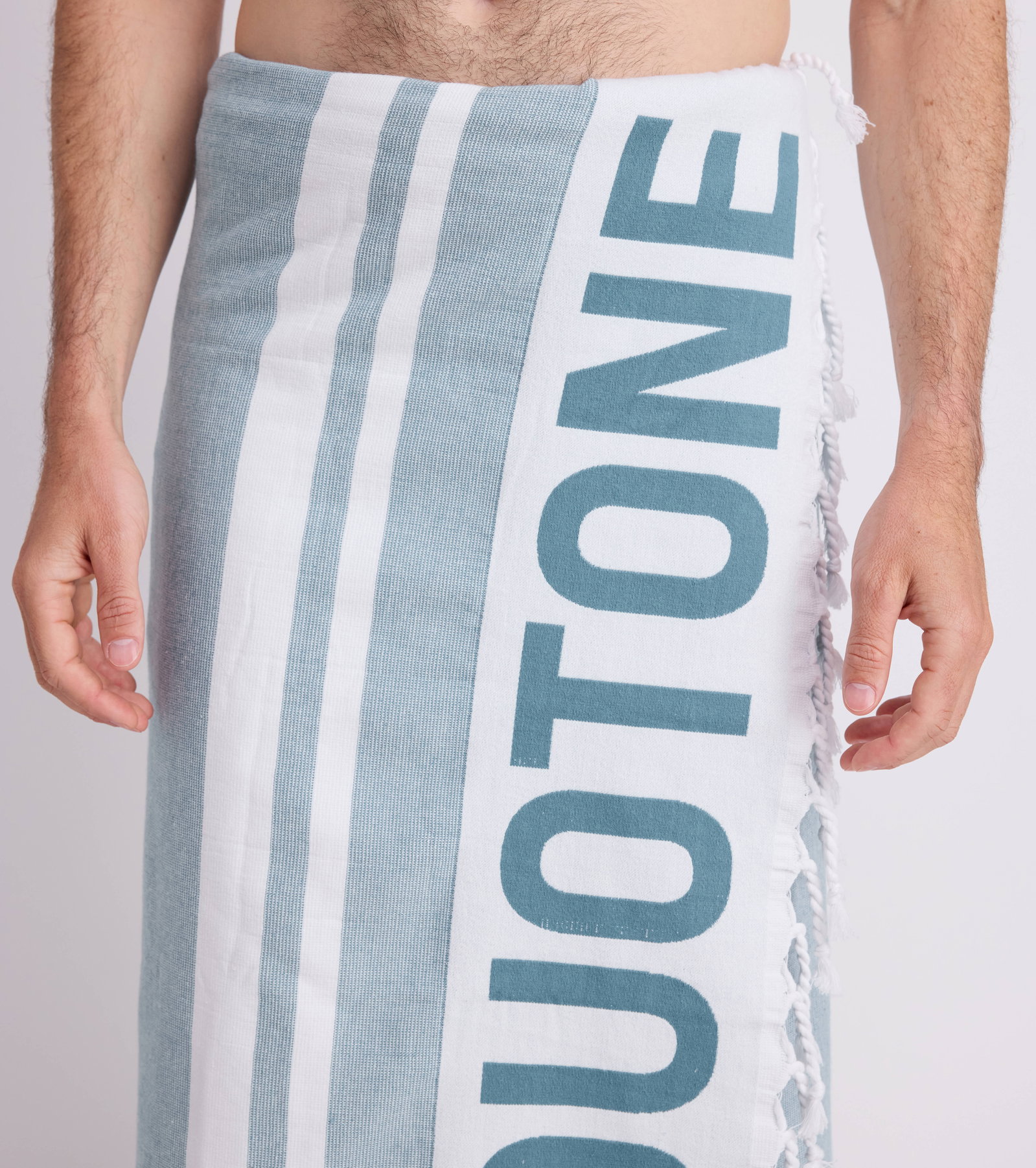 Towel Logo: Soft Unisex Apparel for Beach Life and Relaxation