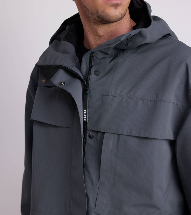 Coat Explore 2L unisex - 205 metal-grey - 44/XXS
