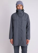 Coat Explore 2L unisex - 205 metal-grey - 44/XXS