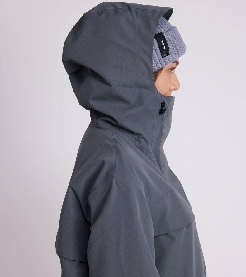 Coat Explore 2L unisex - 205 metal-grey - 44/XXS