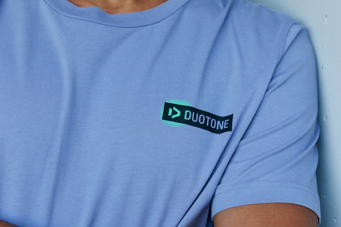 Duotone Originals Graphic men's T-shirt in cornflower blue with chest logo print