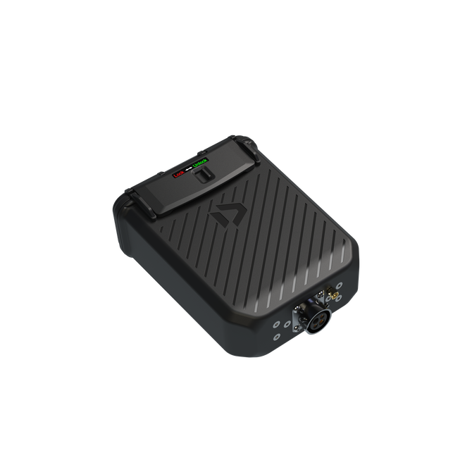 Duotone Batteriebox mit Antennenstecker für Midfish Air Board in matt schwarz