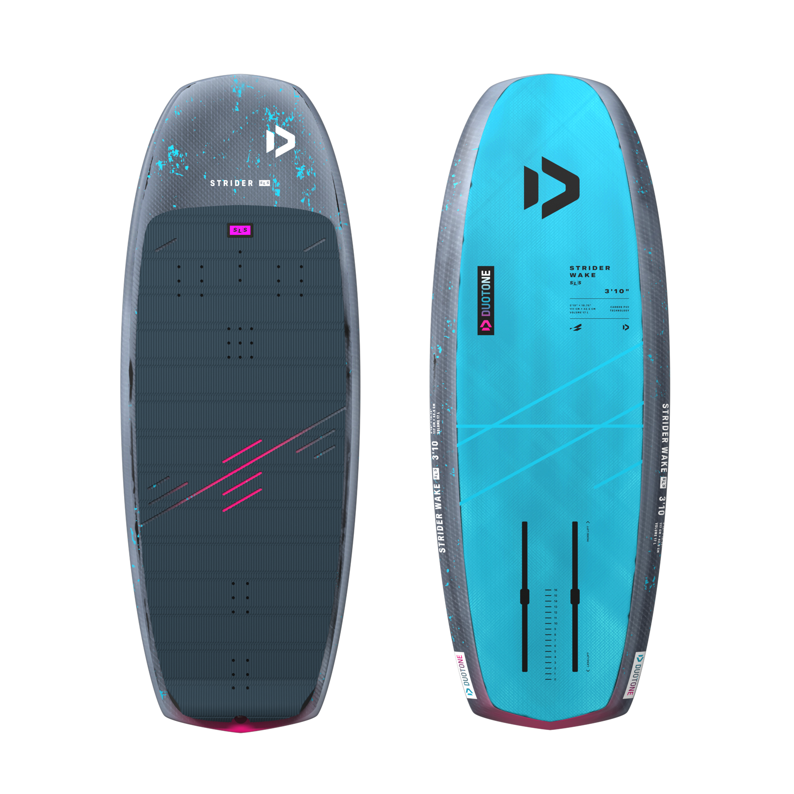 Strider SLS Wake - C57:grey/turquoise