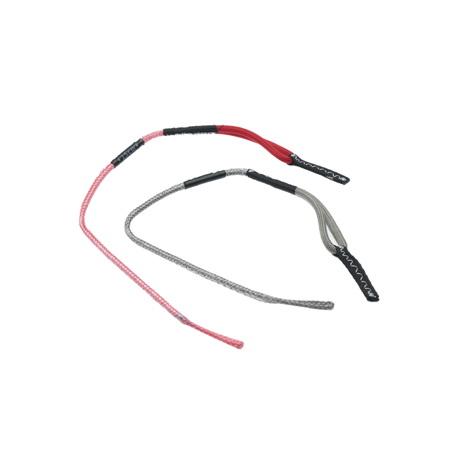 Minimalistic Pigtails Front (SS17-onw)(1pair) - C74:red/grey - 20cm