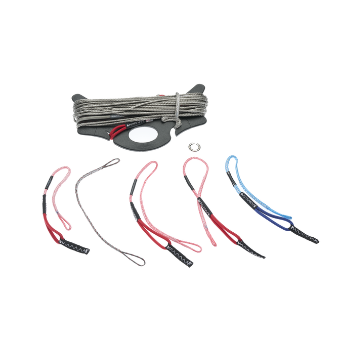 Duotone Kiteboarding 5th Element Upgrade Kit Click Bar Ersatzteil-Set in dunkelgrau, rot und blau