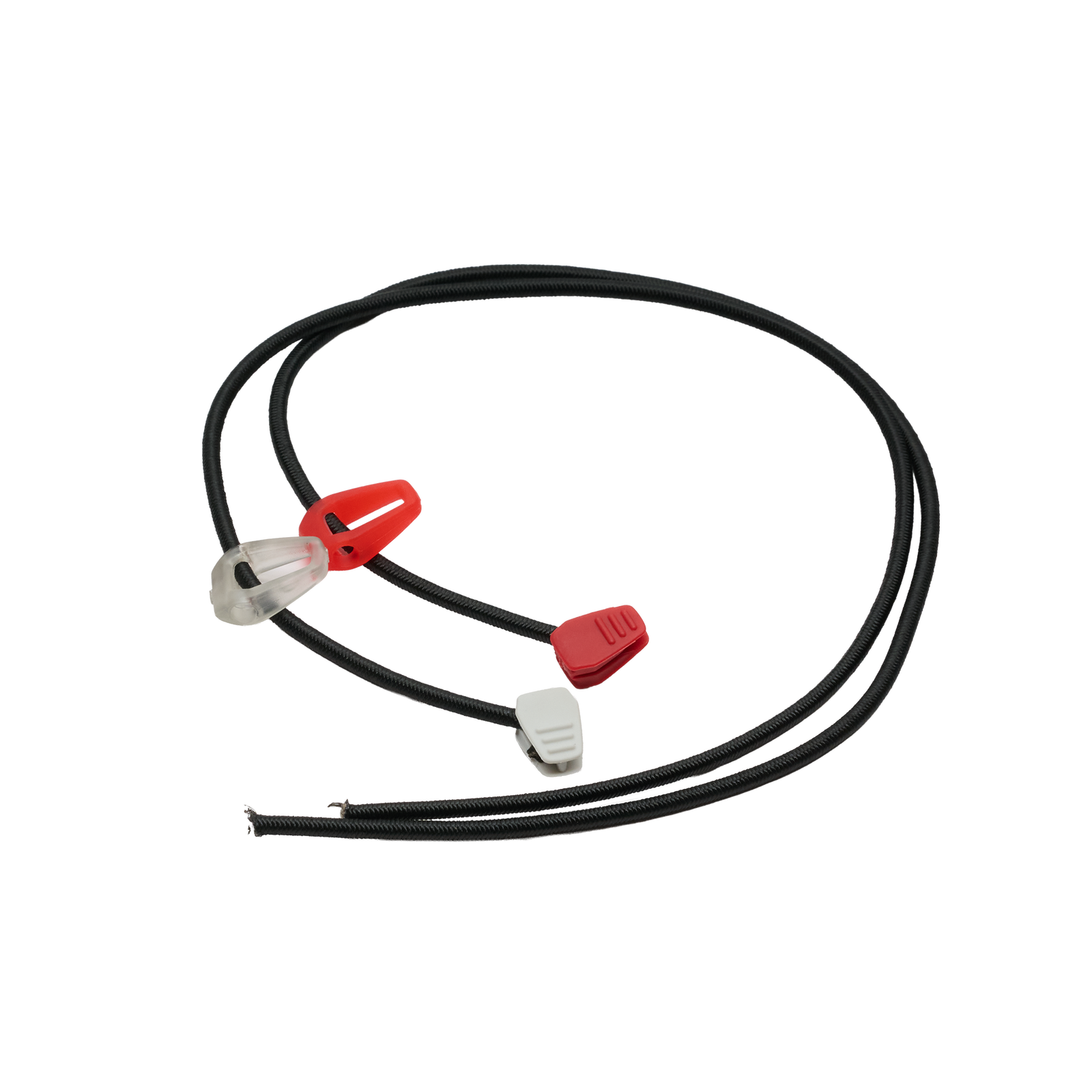 Rubber Cord Click Bar Floaters(SS21-onw)(1pair) - C86:red/black