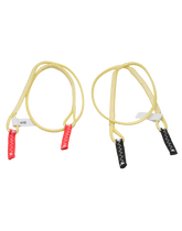 Duotone Evo pigtails arrière de kite 1 paire en jaune, rouge, noir et blanc