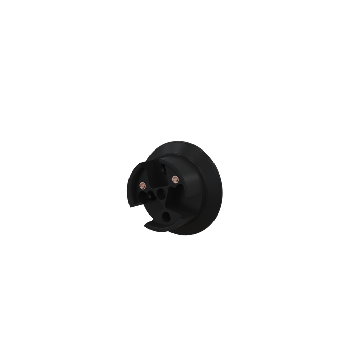 Duotone ePropeller supporto elica a 3 pale in nero, vista tre quarti