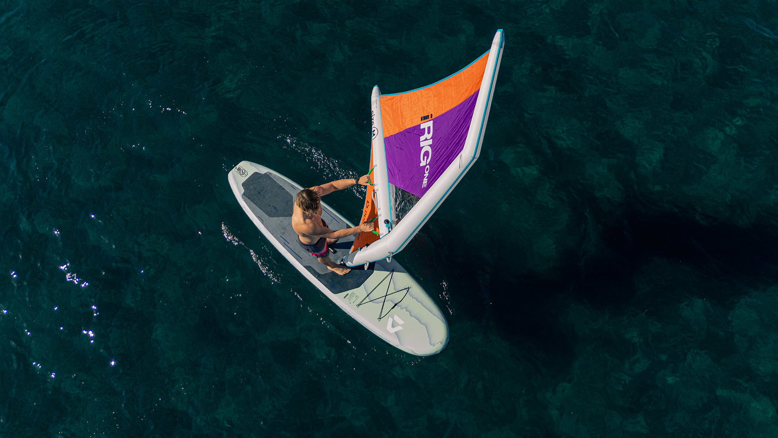 Inflatable SUP Board ALFA WS AIR for Windsufing | Duotone