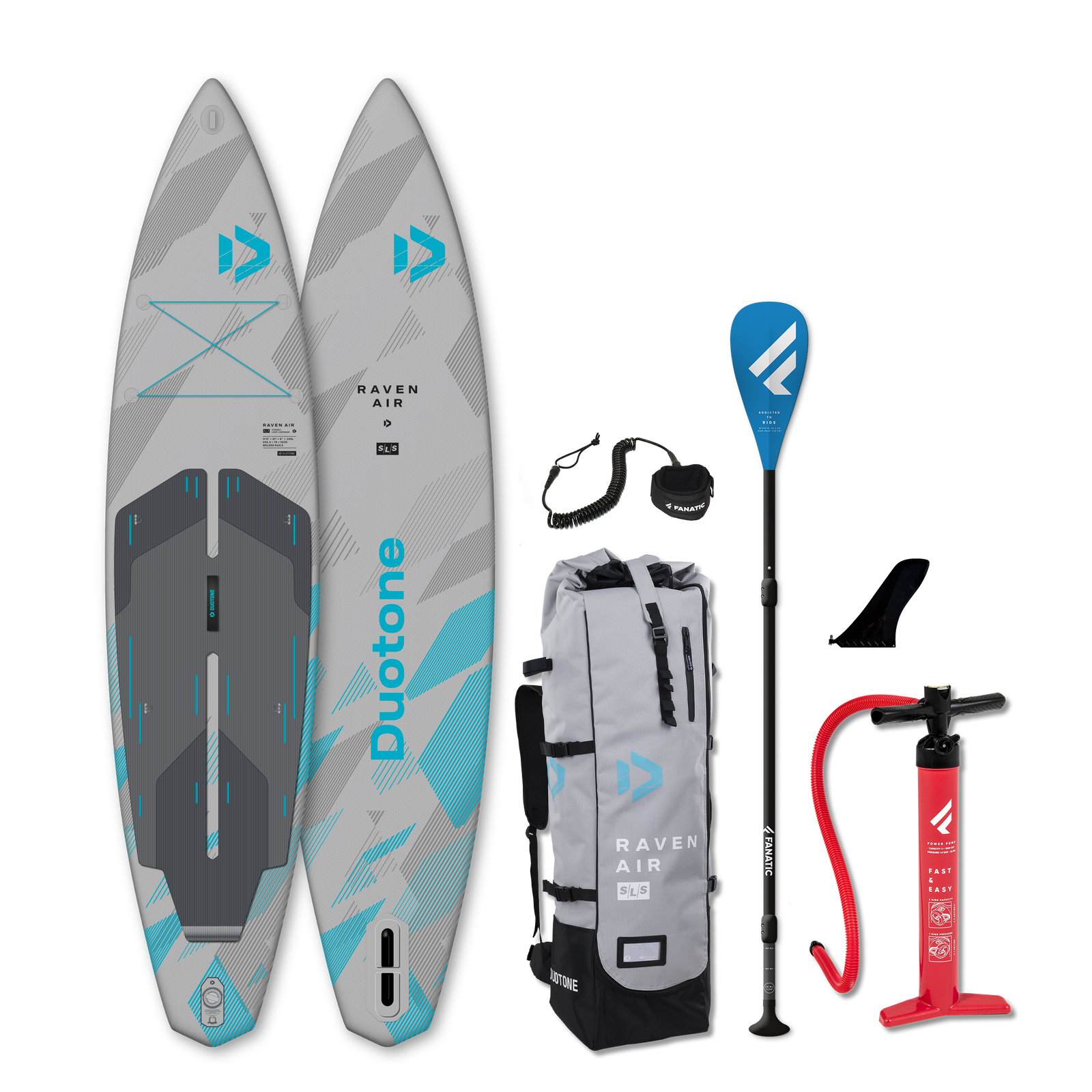 iSUP Package Raven Air SLS (FAS ed.) - C56:light-grey