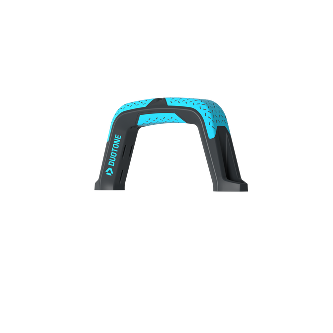 Duotone Big Air Handle poignée de kiteboard twin-tip en cyan et anthracite
