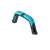 Duotone Big Air Handle pour kiteboards twin-tip en cyan et gris anthracite, vue trois quarts