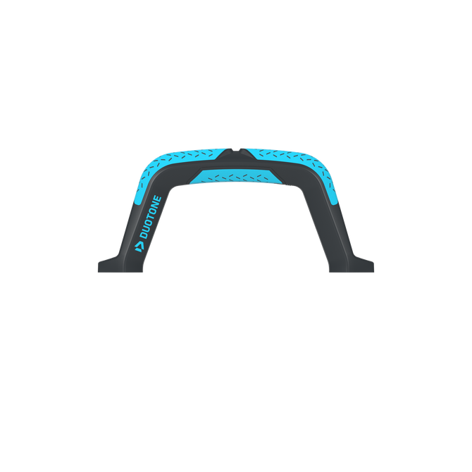 Duotone Big Air Handle poignée kiteboard taille unique en cyan et gris anthracite